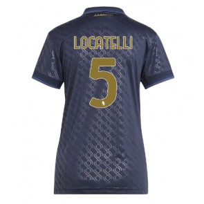 Juventus Manuel Locatelli #5 Rezervni Dres za Ženska 2024-25 Kratak Rukavima